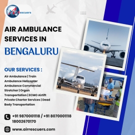Bengaluru Air Ambulance – Advanced ICU Care Onboard